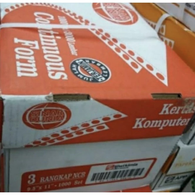 

CONTINUOUS FORM / KERTAS KOMPUTER SINAR DUNIA / PAPERLINE (K3) 3 PLY