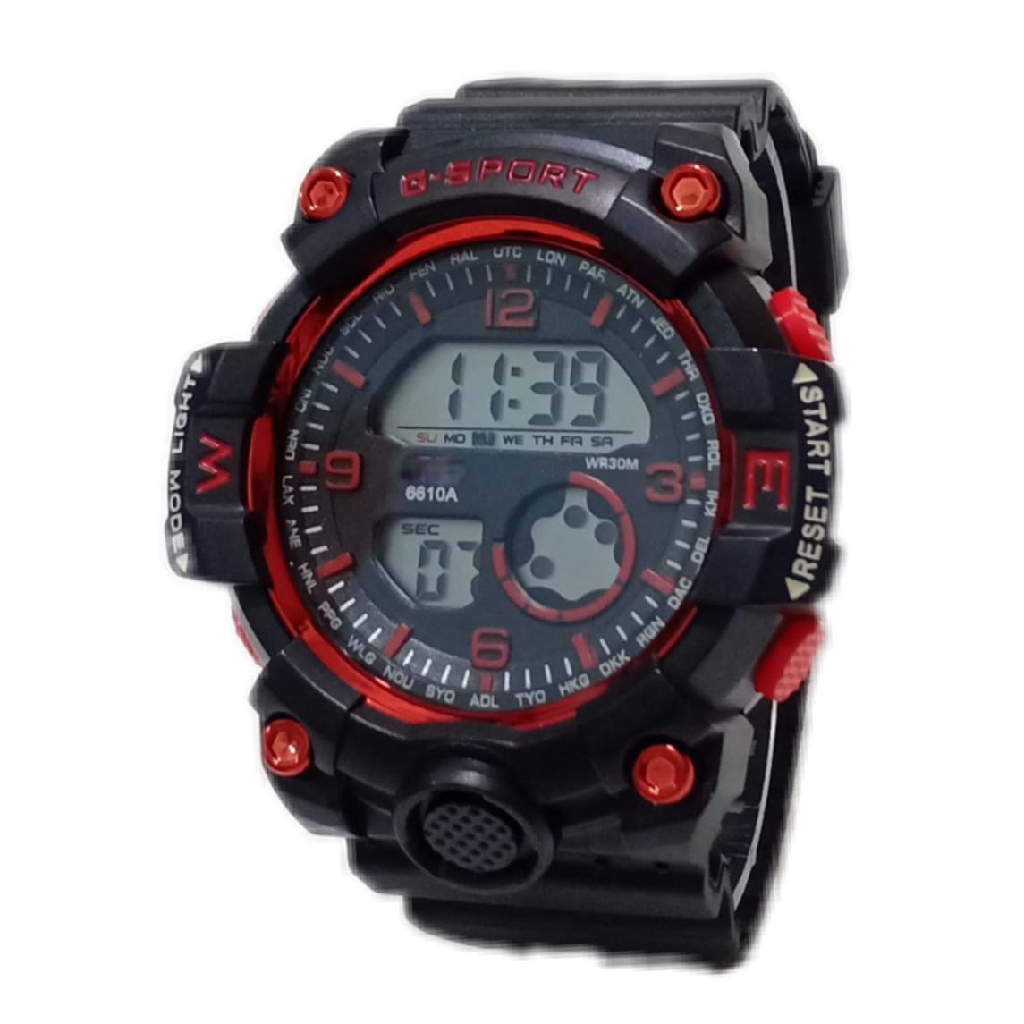 Jam Tangan Pria Original Kasual Sporty Anti Air G-SPORT SPT003