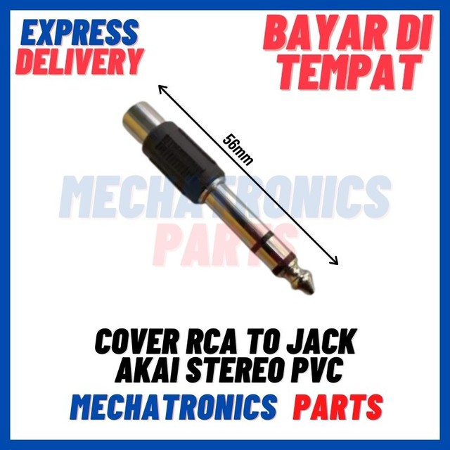 [SOC-9109] COVER RCA TO JACK AKAI STEREO PVC