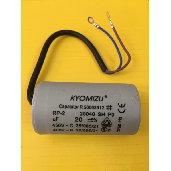 Capasitor / Kapasitor 20 uF 450V