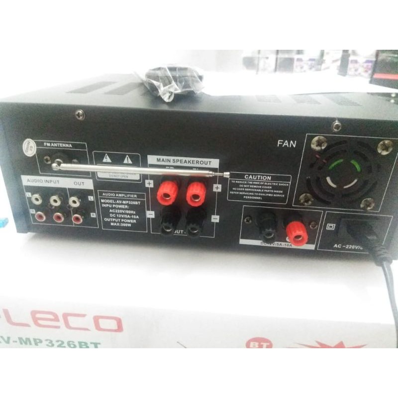 COD POWER AMPLIFIER BLUETOOTH FLECO AV-MP326BT - AMPLI KARAOKE DIGITAL FLECO AV-MP326BT - AMPLI ORIGINAL//AMPLI SALON AKTIF