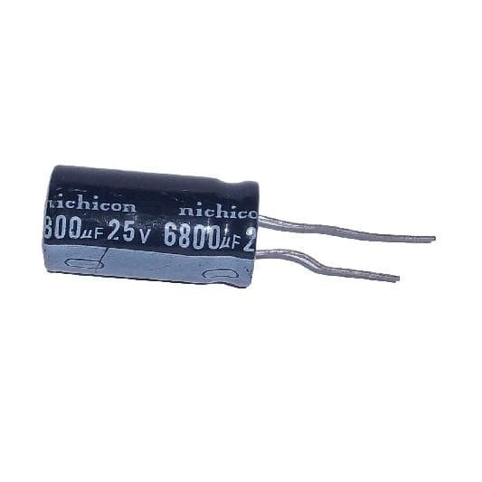 ELECTROLYTIC CAPACITOR ELCO 6800UF 25V 17X32MM 9MM READY STOCK | Shopee