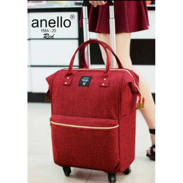 Promo Liburan ..Trolley Anello + Ransel. Best Seller,Hot Item,Trolley Import...