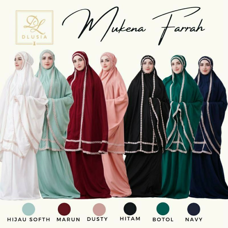 MUKENA FARRAH JUMBO BY DLUSIA