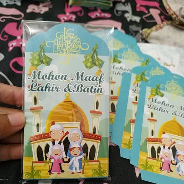 

Amplop Lebaran murce berkualitas per pack isi 8 pcs