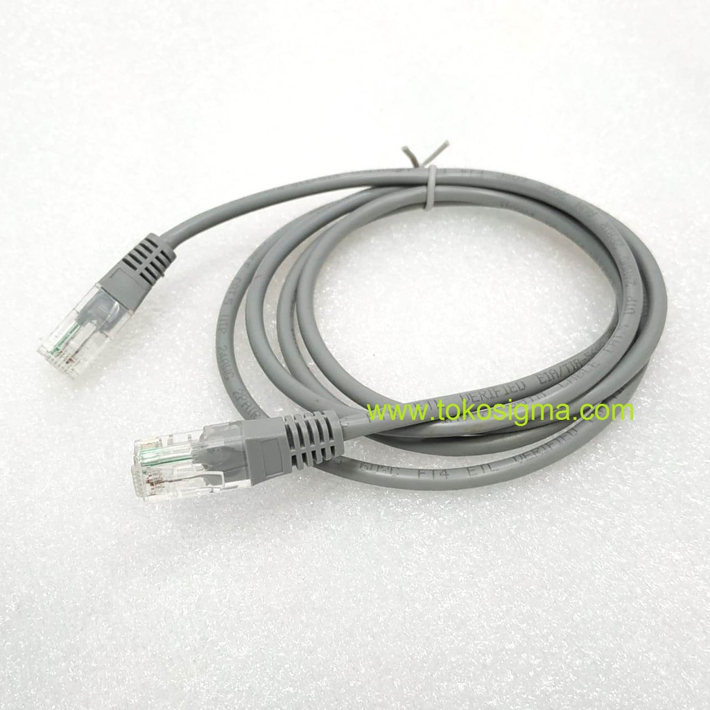 Kabel LAN UTP Internet Cat 5e RJ45 RJ-45 Jaringan Patch Cord Modem