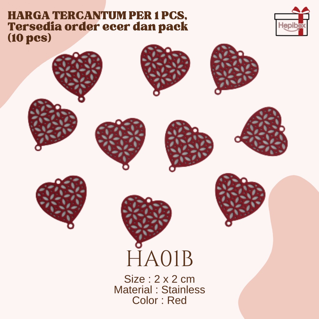 

Hangtag Motif Premium Tebal / Hangtag Shuangxi Stainless Steel / Hampers / Gift | HA01