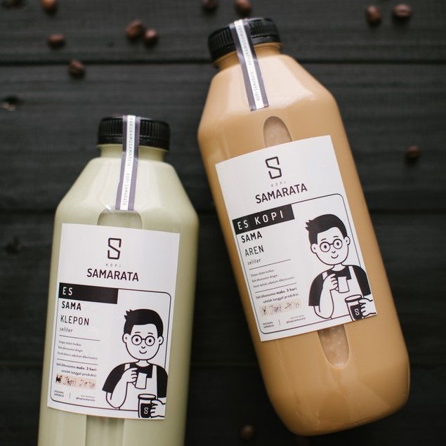 

Kopi SAMA Aren 1 Liter - Kopi Susu Gula Aren - Kopi Samarata - #NgopiDiRumah