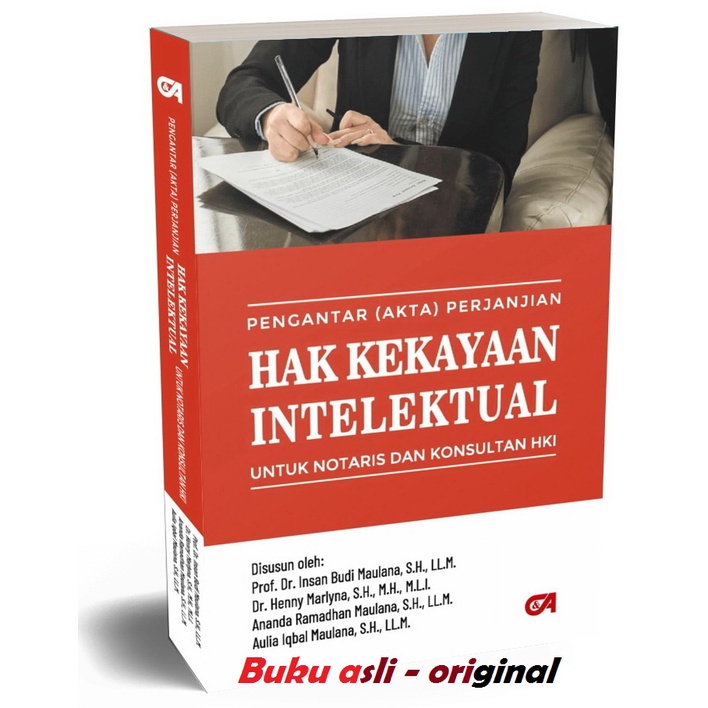 Jual Buku Pengantar (Akta) Perjanjian Hak Kekayaan Intelektual Untuk ...