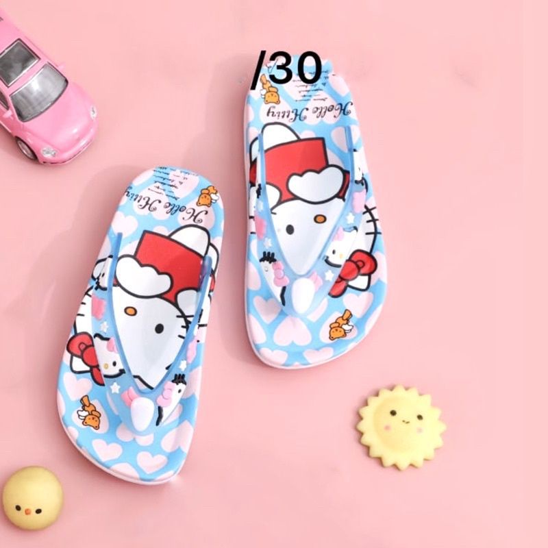 Sandal Anak Perempuan Hello Kitty Sandal Karet Import Anak Perempuan