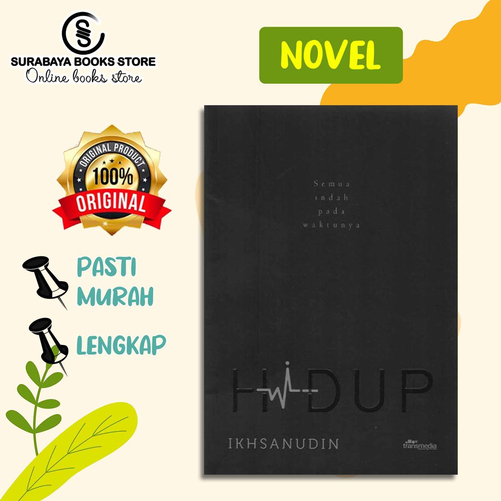 

TERMURAH NOVEL HIDUP/SESEKALI KITA BUTUH SEPI // IKHSANUDIN