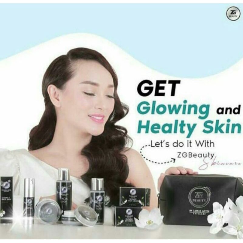 Zgbeauty Zg Beauty by Zaskia Gotik Paket Skincare Cream Perawatan Wajah Artis Remaja BPOM Original
