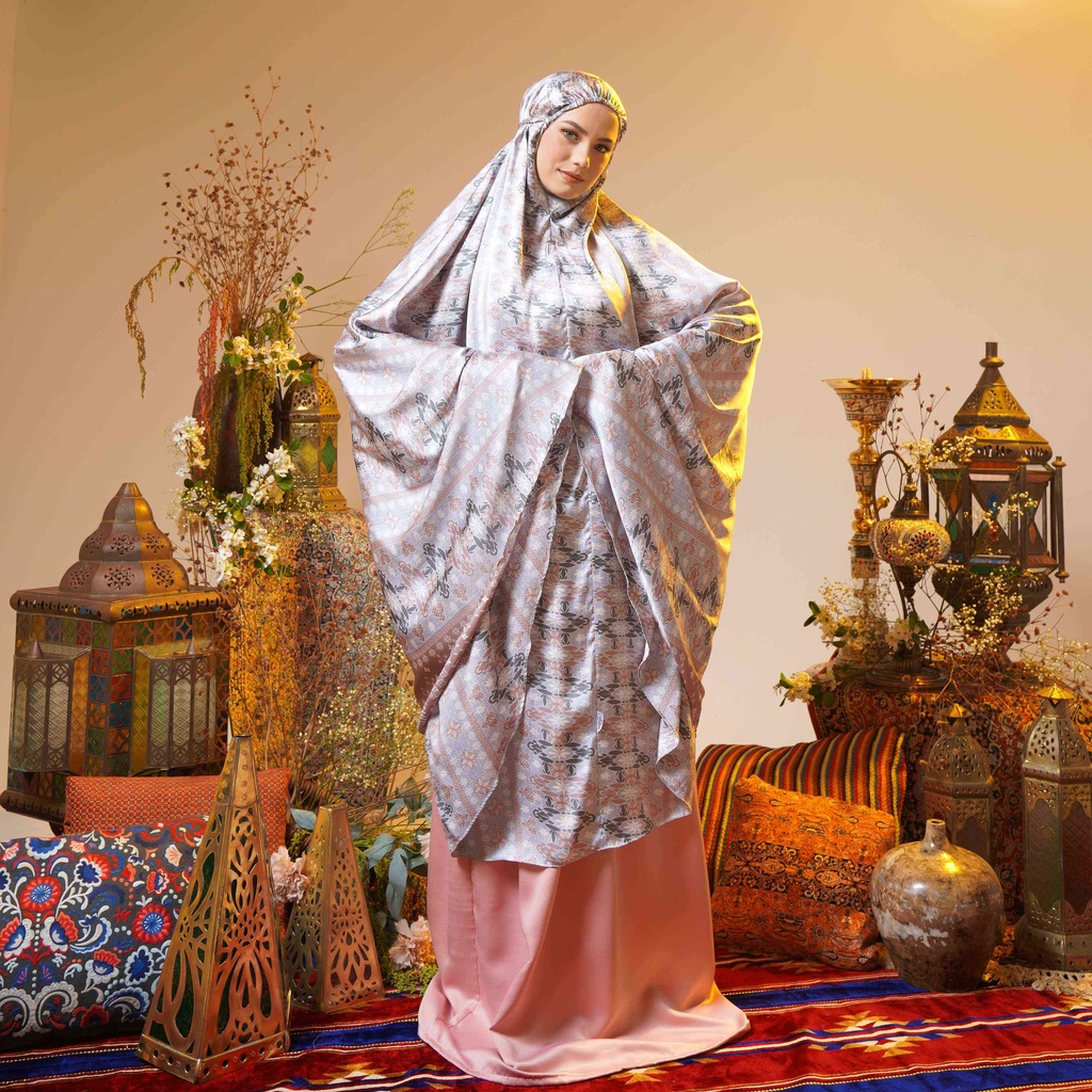 Mukena Jumbo Tatuis Shiva 138 Maxi Jumbo Love Series Premium