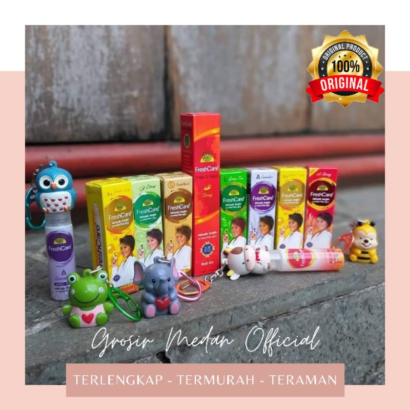 FRESHCARE PRESS AND RELAX STRONG &amp; KAYU PUTIH BISA NGEROK DAN ROLL BARU ORIGINAL