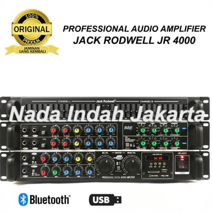 Power Amplifier JACK RODWELL FC A4000 - Ampli FC 4000 .