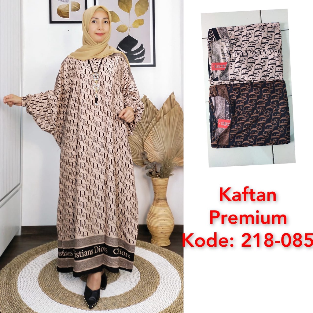 Gamis Kaftan Muslim dewasa Oversize Katun Rayon adem Terbaru