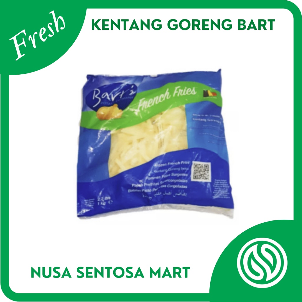 

Kentang Goreng Frozen Bart Shoestring - 1kg