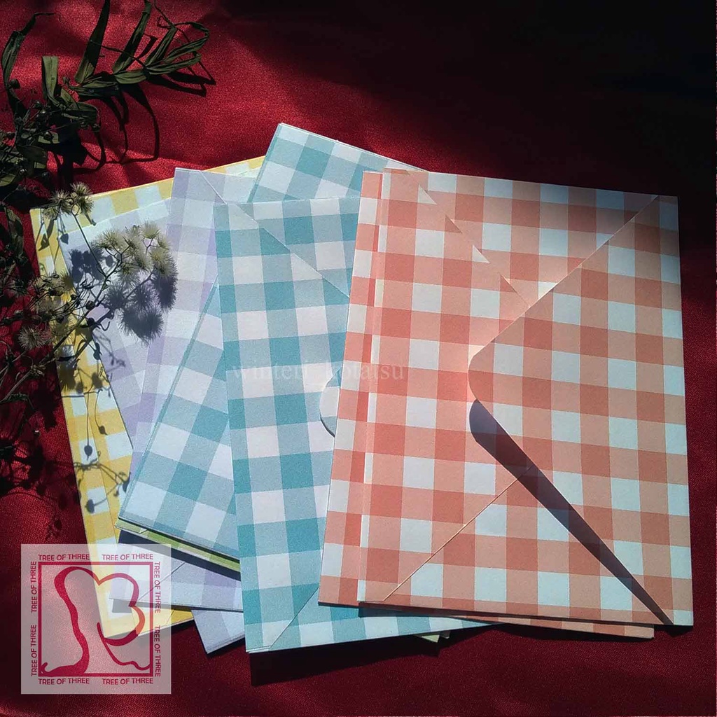 

Amplop A6 (10.5x14.8 cm)Estetik Panpal Packing Undangan