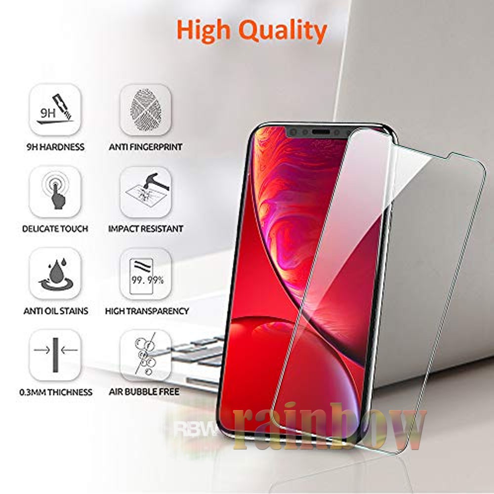 Tempered Glass Apple iPhone XR Clear Screen Protector Pelindung Layar Anti Gores Kaca iPhone XR