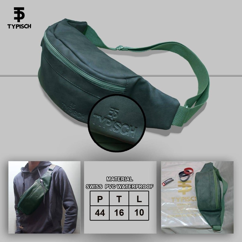 WEISTBAG ORIGINAL TYPISCH WATERPROOF TOSCA BONUS GELANG DAN STIKER