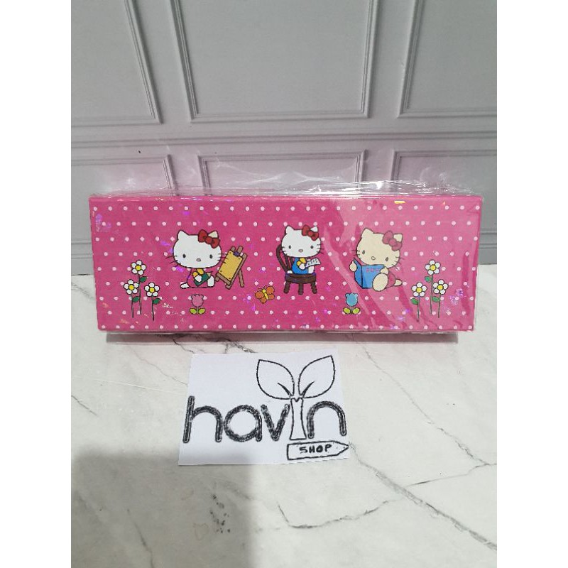 kotak pensil DUS/pensil case/tempat pensil DUS fancy-HELLOKITTY