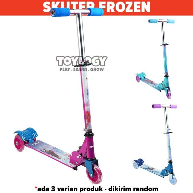 Scooter Skuter Anak Otoped Element Roda 3 Tiga Frozen Princes Disney