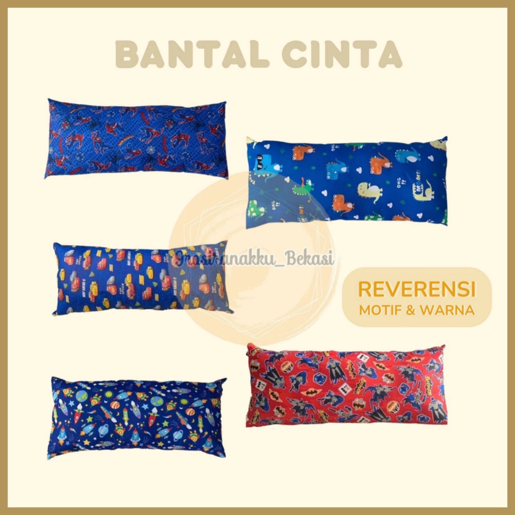 Bantal Cinta Motif Cowo Lucu Termurah