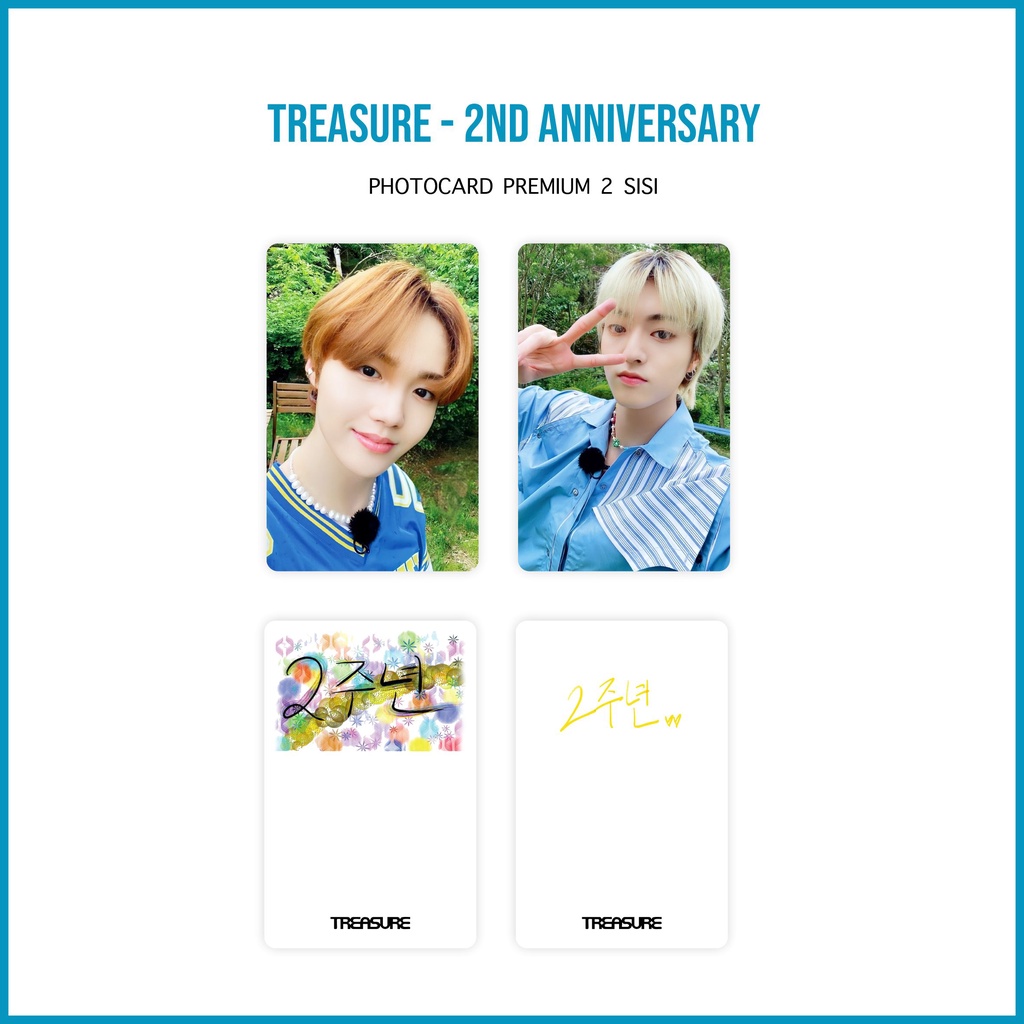 [SET] Photocard Treasure 2nd Anniversary Premium