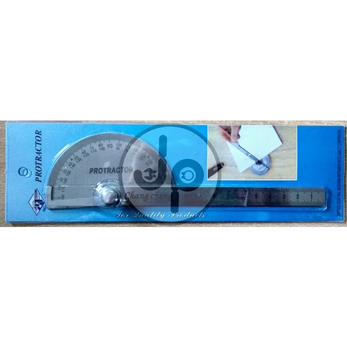 

Penggaris Busur Derajat Stainless | Protractor promo