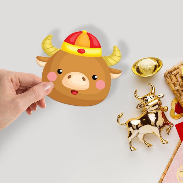 

Angpao imlek 3D unik (isi 6) - CNY Ox