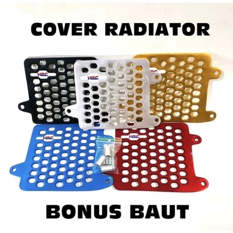 COVER RADIATOR FULL CNC ARM COVER RADIATOR ARM HRC VARIO 125 150 PCX 150 ADV COVER RADIATOR VARIO 125 150 PCX 150 ADV FULL CNC ALMUNIUM