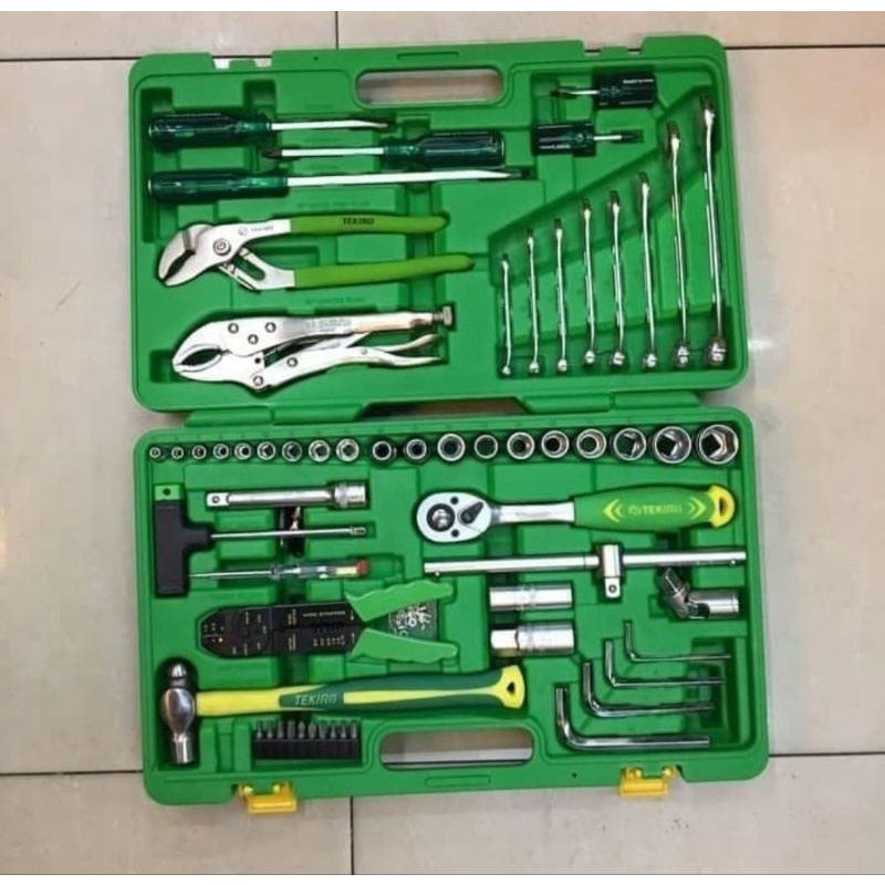 TEKIRO Mekanik Tools Set 100 Pcs Toolkit Original