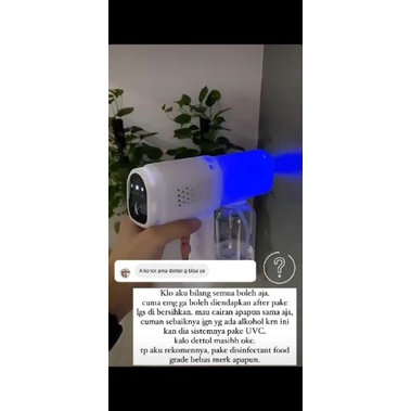 nano spray gun fogging