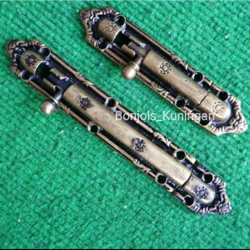 Grendel Slot pintu Rumah/Jendela antik ukir