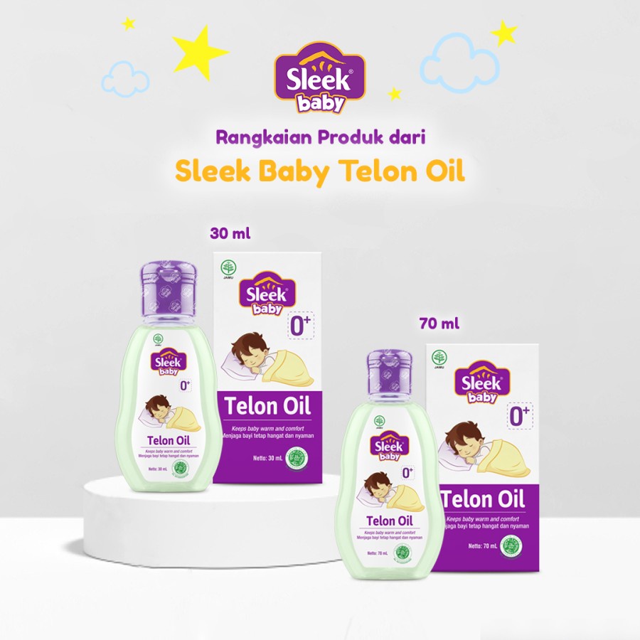 Sleek Baby Telon Oil 30ml &amp; 70ml