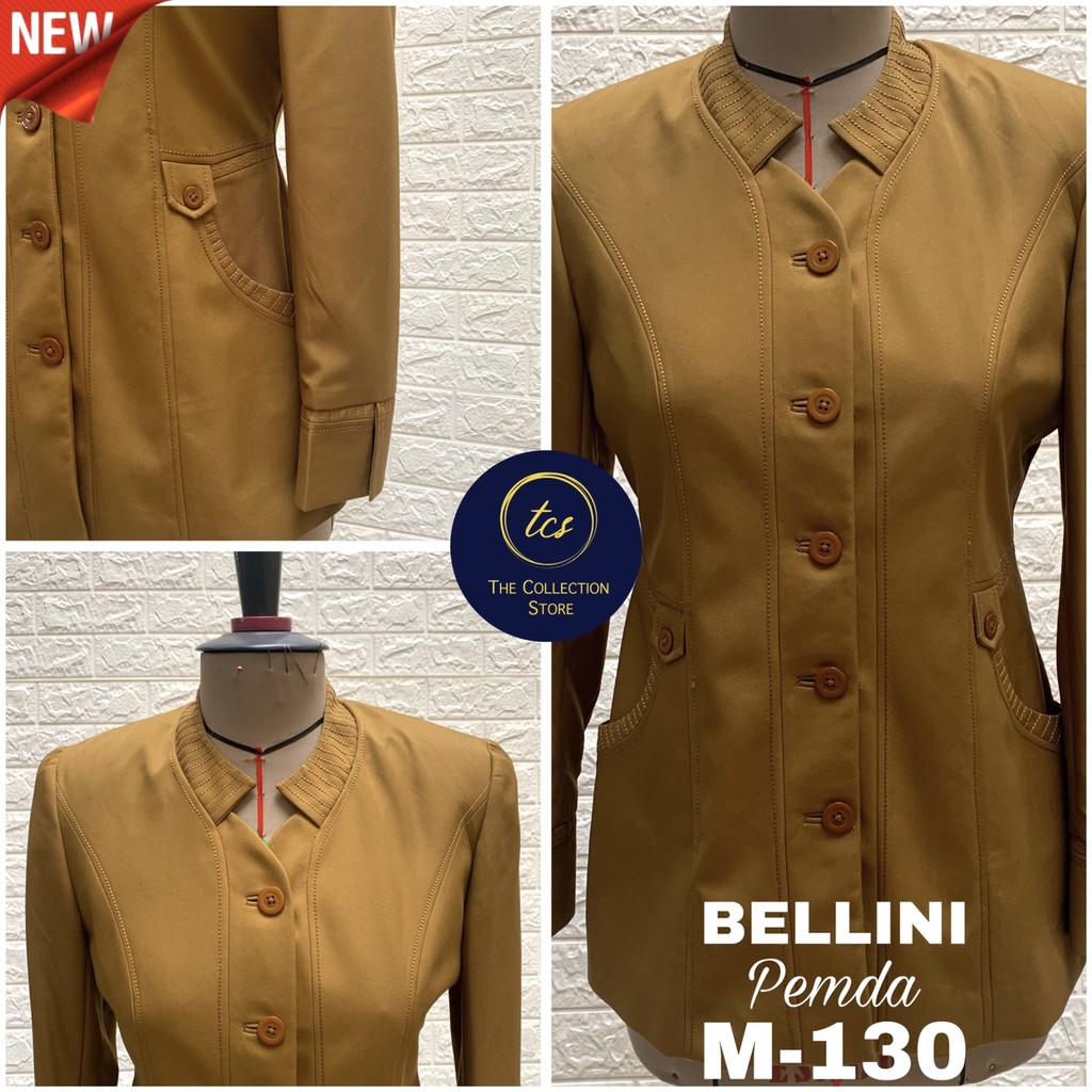 Seragam BELLAGIO, Premium Blazer Pemda Aceh Bellini, Pemda PNS, Premium Quality &amp; Fabric | M-129