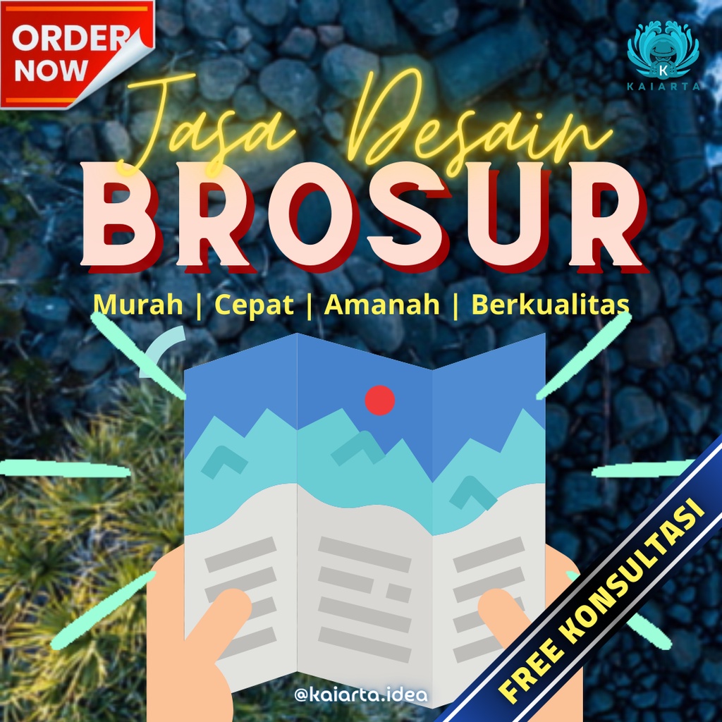 Jasa Desain Brosur Promosi Custom Request | Design Pamflet dan Leaflet Professional | Desain Berosur