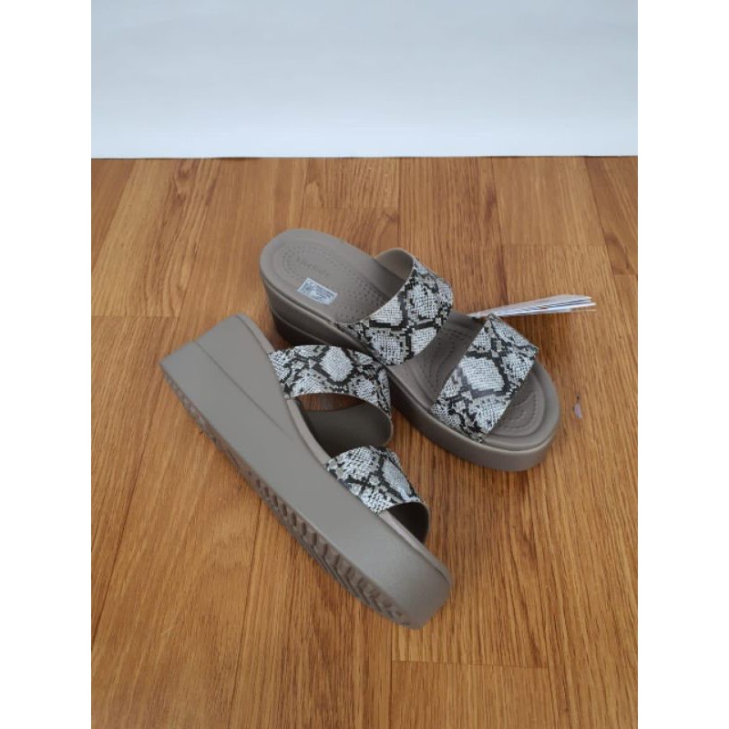 CROCS Literide BROOKLYN Wedges / Crocs Brooklyn / sandal Wanita Crocs / Sandal wedges Crocs wanita