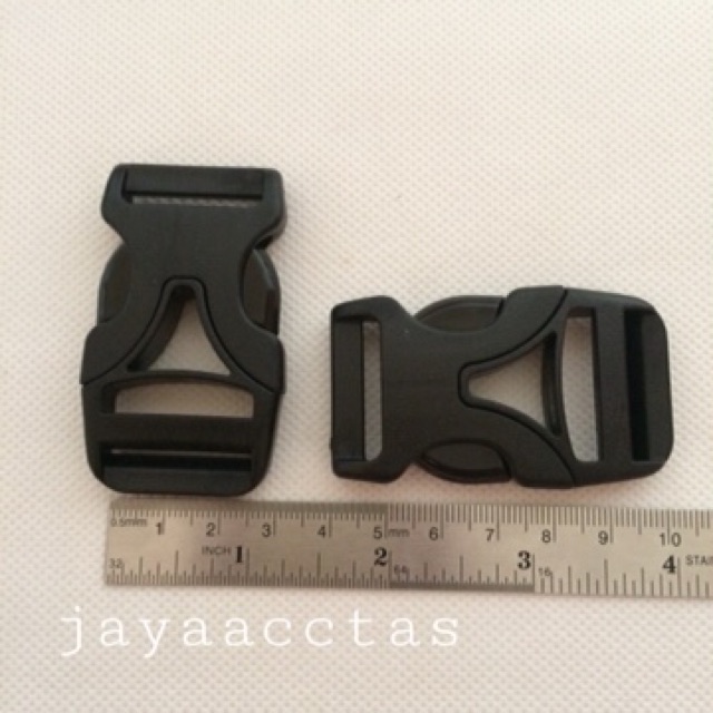 kunci sodok tas 2.5 cm plastik buckle acetal