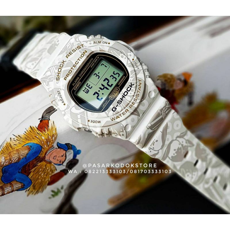 JAM TANGAN ORIGINAL G SHOCK DW-5700SLG-1 / DW5700SLG1 / DW 5700SLG 1