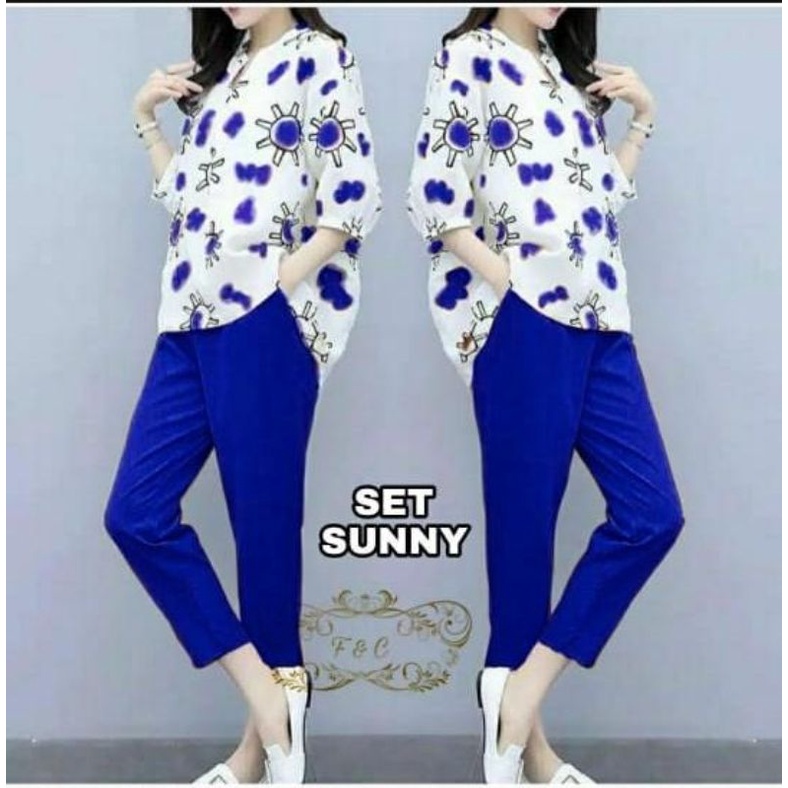 set sunny/ setelan wanita/pakaian wanita/pakaian setelan wanita-7