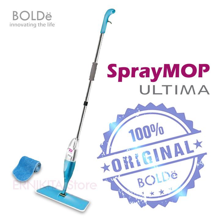 BOLDe SPRAY MOP ULTIMA BLUE -  1 Kain Pel Microfiber