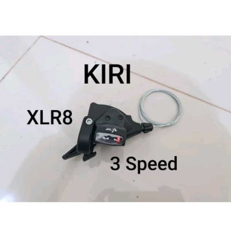 Shifter Kiri 3 Speed XLR8 left bisa ltwoo Shifter Kiri 3 Speed XLR8 left bisa ltwoo