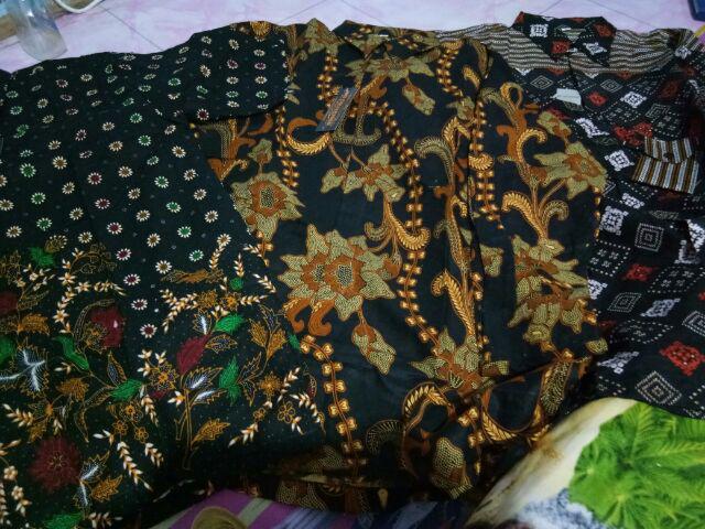 Atasan Batik Dolby Dolbi Dobby Doby Tenun Sutra Tulis Halus Katun Atbm Baron ,motif Mowo