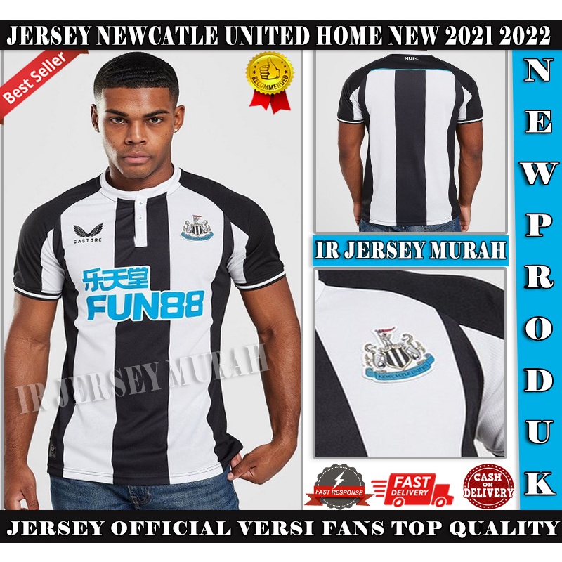 JERSEY SEPAK BOLA NECASTLE HOME TERBARU 2021 2022 IMPORT TOP QUALITY / JERSEY NEWCASTLE HOME  2021 2