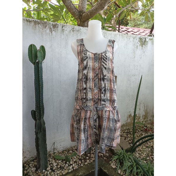 Preloved Second Bekas Mini Dress Overall Merk Zara Basic