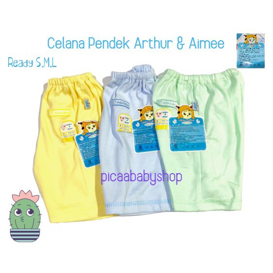 3 PCS - Celana Pendek Arthur & Aimee