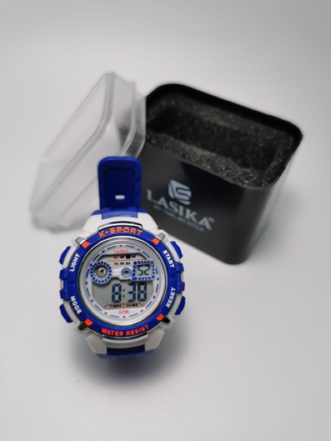 Jam tangan Anak TK SD asli lasika tahan air sporty jam anak