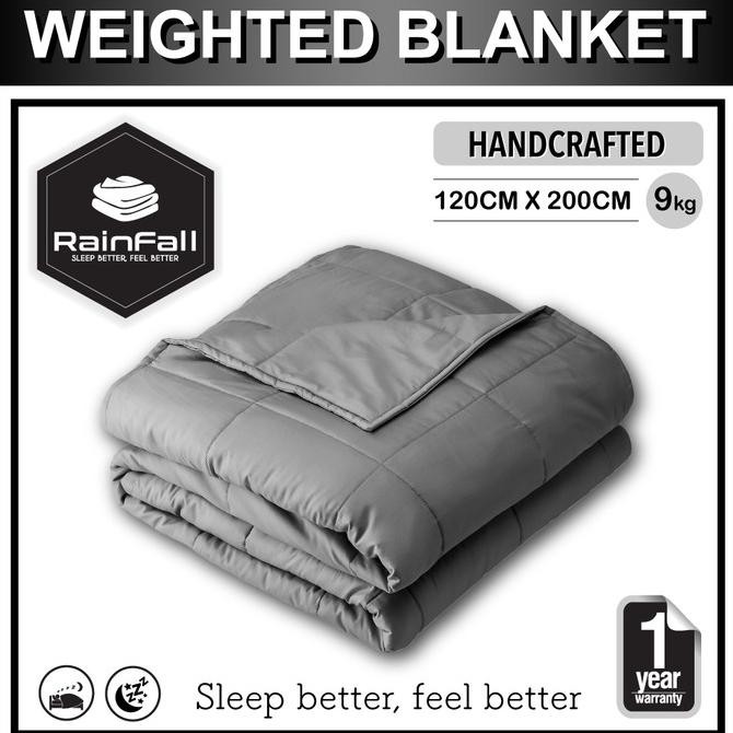 Ready Stok - Rainfall 9 Kg Heavy Weighted Blanket Selimut Berat - Blanket