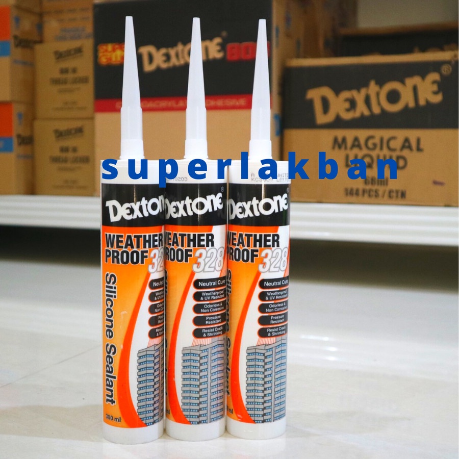 Lem Kaca Besi Silicone Sealant Weatherproof Tahan Air Dan SInar UV